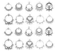 Ipotkitt Abalorios de plata envejecida con forma de tubo, ancla espacial, máscara de animales, jardín, bebé, candelabro, herramienta occidental, hoja, calavera, armas, dijes para joyas, manualidades