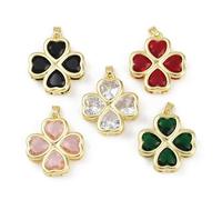 Ipotkitt Dijes de cristal surtidos para hacer joyas, diseño de flores, gatos, ángeles, collares, pulseras, pendientes, suministros de manualidades, Vidrio, No es una piedra preciosa