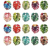 Ipotkitt Dijes esmaltados surtidos de animales de Navidad Tarot bola mexicana para bricolaje, collar, pulsera, aretes, suministros de manualidades, Esmalte, Sin piedra preciosa