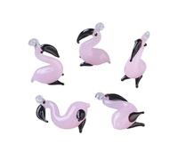 Ipotkitt Dijes surtidos de cristal para bisutería, diseño de flores de mar y corazón, para pulseras, collares, aretes, manualidades, Vidrio, Sin piedra preciosa