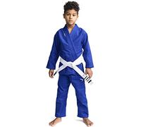 Ippon Gear Rookie Traje de BJJ Brazilian Jiu Jitsu, Unisex-Youth, Blue, One Size