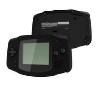 IPS Ready Upgraded eXtremeRate Carcasa para Gameboy Advance (GBA), Compatible con Todos IPS y LCD Estándar, Funda con Botones para Game Boy - Sin Consola ni Pantalla, Black