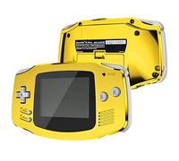 IPS Ready Upgraded eXtremeRate Carcasa para Gameboy Advance (GBA), Compatible con Todos IPS y LCD Estándar, Funda con Botones para Game Boy - Sin Consola ni Pantalla, Dorado Cromo