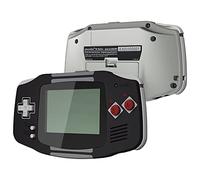 IPS Ready Upgraded eXtremeRate Carcasa para Gameboy Advance (GBA), Compatible con Todos IPS y LCD Estándar, Funda con Botones para Game Boy - No Incluye Consola ni Pantalla, Clásicos NES