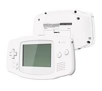 IPS Ready Upgraded eXtremeRate Carcasa para Gameboy Advance (GBA), Compatible con Todos IPS y LCD Estándar, Funda con Botones para Game Boy - Sin Consola ni Pantalla, White