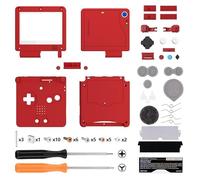 IPS Ready Upgraded eXtremeRate Carcasa para Gameboy Advance SP, Funda Placa Cubierta con Botone, Compatible con Todos IPS y LCD Estándar - Sin Consola ni Pantalla IPS, Monster Index Estilo