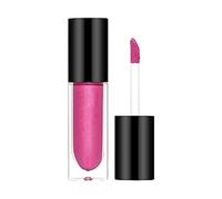 Ipstick Starry Girl Lip Glaze Non Stick Cup Lip Glaze Labial Glaze Perlado Brillo de Labios Brillo de Labios Lápiz labial en forma de píldora (H, Talla única)