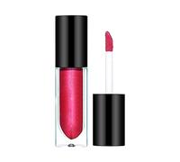 Ipstick Starry Girl Lip Glaze Non Stick Cup Lip Glaze Labial Glaze Perlado Brillo de Labios Brillo de labios en forma de píldora (E, Talla única)