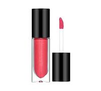 Ipstick Starry Girl Lip Glaze Non Stick Cup Lip Glaze Labial Glaze Perlado Brillo de Labios Brillo de labios en forma de píldora (F, Talla única)