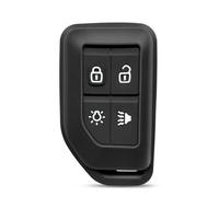 IPUDIS Funda de Silicona para la Llave del Coche Funda para Llavero para Volvo FH 16 FM EVRO 6 Accesorios para Camiones Protector Remoto 2 y 4 Botones