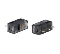 IPUDIS Microinterruptor de 5 uds., 80M Life Gaming Mouse, microinterruptor de 3 Pines, Punto Negro Utilizado en el botón de los Ratones de la computadora
