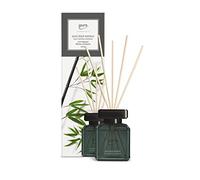 ipuro - Ambientador Essentials de bambú negro de 100 ml | Ambientador con jazmín, limón, manzana y madera ámbar-almizcle nota aroma | difusor con varillas | Ambientador para el hogar