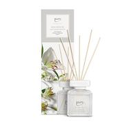 ipuro - Ambientador Essentials White Lily, 200 ml, ambientador con melocotón, Lirio del Valle, jazmín, Clavel, almizcle Blanco y Madera de Cedro | difusor con Varillas | ambientador para el hogar