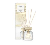 ipuro - Esencial Ambientador Time to Glow 100 ml/ambientador con madera de cachemira exótica y haba tonka, aroma floral oriental con varillas/ambientador para el hogar