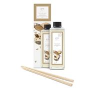 ipuro ESSENTIALS Ambientador de madera de cedar recarga, juego de ambientadores de alta calidad para un clima cálido y especiado, diseño respetuoso con el medio ambiente, transparente, 500 ml