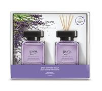 ipuro - Essentials Lavender Touch - Ambientador con aroma a lavanda, cítricos, flores, menta y almizcle, 2 unidades de 50 ml, ambientador para el hogar