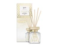 ipuro - Essentials TIME to Glow 50ml - Ambientador con notas exóticas de madera de cachemira y haba tonka - Difusor con varillas para una fragancia oriental y floral en el hogar Fragancia