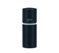 ipuro - Pequeño difusor de aroma Air Sonic Travel Black - Práctico difusor de aceite aromático con puerto USB para viajes - Elegante humidificador de viaje para una experiencia aromática purista