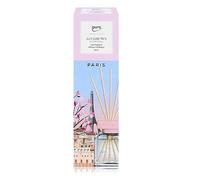 ipuro Sweet Paris Ambientador con notas florales y vainilla suave - agradable ambientador de la colección europea para una experiencia de fragancia única - Ambientador con varillas aromáticas 100 ml