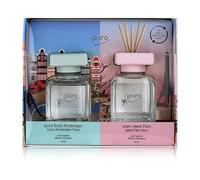 ipuro Sweet Paris & Floral Amsterdam Ambientador con notas florales - Juego de ambientador de la colección Europea para una experiencia de fragancia única - Ambientador apartamento con varillas