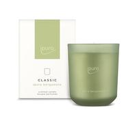 ipuro Vela aromática decorativa clásica de BERGAMOTE | Vela aromática en tarro de cristal, frescura asiática con aroma a lima verde y hierba de limón, velas con aroma de larga duración, vela perfumada