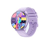 IPX8 Waterproof Ultrafine Smartwatch Female Health Fitness Companion (Purple)