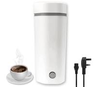 IPZDF Hervidores de viaje pequeños, mini hervidor eléctrico portátil de 350 ml, hervidor eléctrico de 300 W, hervidor eléctrico, hervidor silencioso, hervidor inalámbrico, hervidor de ebullición