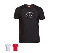 iQ-Company Loose Fit Camiseta, Hombre, Negro, XL