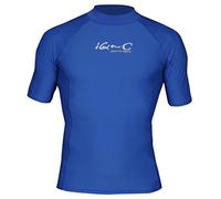 iQ-Company Slim Fit Camiseta con Manga Corta, Hombre, Azul, XXXL