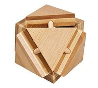 IQ de Prueba Difficult spielma Estratégica Triangular Caja Paciencia Parte bambú