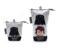IQ LEGO Star Wars - Estuche desplegable para lápices - Darth Vader/Anakin Skywalker (53458)
