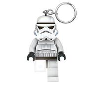 IQ Lego Star Wars Stormtrooper Llavero Linterna LED Juguetes de Regalo para niños - Figura de 76 mm de Altura (KE100H) - 2 Pilas CR2025 Incluidas