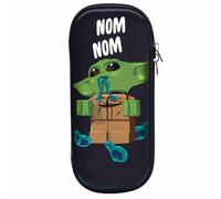 IQ LEGO Star Wars The Mandalorian - Estuche moldeado Grogu (53355), 1 unidad, negro, para escuela, hogar u oficina, almacenamiento