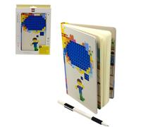 IQ LEGO Stationery Thoughts Reclaim & Recycle Cuaderno punteado con bolígrafo de gel (53501)