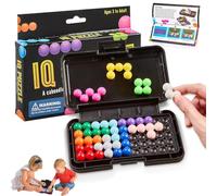 IQ Puzzler Pro, IQ Stars, Puzzle para Niños, Juego de Rompecabezas con 120 desafíos, Juegos de Lógica 3D para Relajación y Descompresión,Regalos para Niños y Niñas de 6 Años