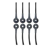 Iq Robot - Accesorio (RV1001AE RV1001 RV1000) Cepillos de alta resistencia de repuesto para aspiradora lateral de fácil cierre para el hogar, cerdas de nailon, 8 piezas, limpieza de tiburones