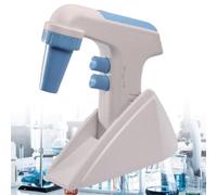 IqdZynx Pipeteador eléctrico Auxiliar, Controlador automático de pipeta con Filtro hidrofóbico de 0,45 μm, Pantalla LCD con Rango de Volumen de 0,1 a 100 ml para Laboratorio de biología y química