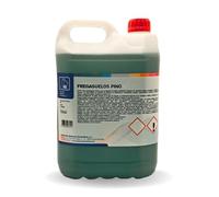 IQG Fregasuelos 5L. Limpiador de suelos perfumado y concentrado. Gracias a su pH neutro es ideal para la limpieza de todo tipo de suelos como mármol, terrazo, cerámico, parket, etc (PINO)