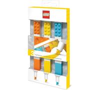 IQHK Lego 3 Pack Highlighters; Orange, Yellow, Azur