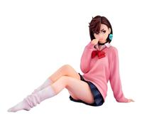IQITOYS Ayase Momo - Figura de anime de Dan Da Dan Dan, modelo de uniforme, decoración de escritorio, material de PVC, regalo para fans y amigos (postura sentada)