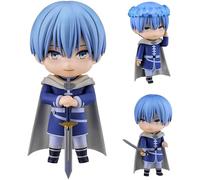 IQITOYS Figura de Himmel Frieren de 10 cm, figura de anime móvil e intercambiable, estatua de modelo de cara para decoración de escritorio, material de PVC, regalo para los fans