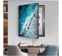 IQOAIJ Cuadro Electrico Decorativos Contador Caja Medidor Eléctrico Cuadro De Distribución Caja Fuerte Interruptor Pintura Colgante Decoración Ocultar Pinturas,01,60X80CM