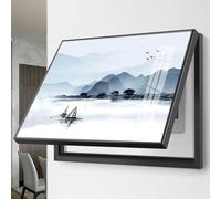 IQOAIJ Cubierta de Caja de fusibles, Cubierta de Panel eléctrico de gabinete, medidor Oculto Decorativo, Caja de medidor eléctrico, Pintura Decorativa montada en la Pared,01,40X30cm