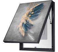 IQOAIJ Tapa Decorativa Cuadro Electrico Cuadro Electrico Creativa Cubierta Simple Contadores Decorativos Caja Medidor Eléctrico Pintura Decorativa,02,60X80