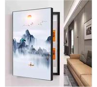 IQOAIJ Tapa para Cuadro Electrico Cuadro Contador Pintura Decorativa Cubrecontador Tapa para Cuadro Electrico Tapa Decorativa para Cuadro Electrico,01,40x60cm