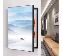 IQOAIJ Tapa para Cuadro Electrico Cuadro Contador Pintura Decorativa Cubrecontador Tapa para Cuadro Electrico Tapa Decorativa para Cuadro Electrico,04,40x60cm