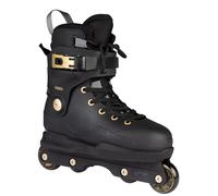 IQON ACT AG Chad Hornish Pro Aggressive Inline Skates - Patines en línea agresivos, color negro y dorado, con riel Kizer y ruedas de 60 mm 90 A, para hombre (40-41)