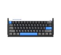 IQUNIX EZ60 Teclado mecánico para juegos, 60% RGB, 61 teclas con interruptores magnéticos de jade, disparador rápido, accionamiento ajustable, teclas PBT de doble disparo, para Windows y Mac