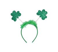 IQYU Diadema Deportes de Invierno Hombre St Day Verde Irlanda Diadema para Adultos Festival Arco Iris Diadema Accesorios para Correr Mujer (Verde Menta, A)