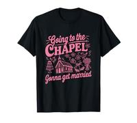 Ir a la capilla Voy a casarse Bachelorette Matching Camiseta